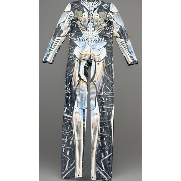BAD INKA Dusty Drone Robot Bodysuit for Halloween, Festivals, Cosplay Costume L - Picture 1 of 6